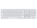 Apple Uk United Kingdom Notebook keyboards - Mxk73z-a Magic Keyboard With Touch Id And Numeric Keypad For Mac Models With Apple Silicon International English White Keys